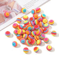 10mm 100pcs/bag Colorful ABS Bayberry Ball Bead Straight Hole Educational Toys Bead Kids