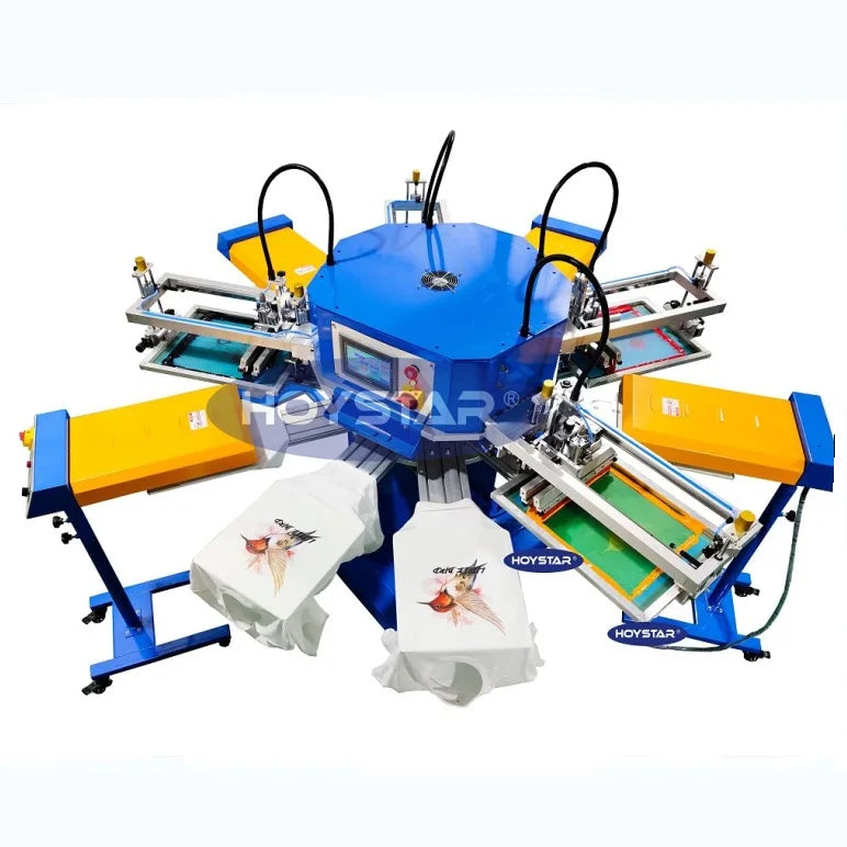 4 Color Screen Printing Machine for Print T-shirt/Non-woven Bag/Textiles