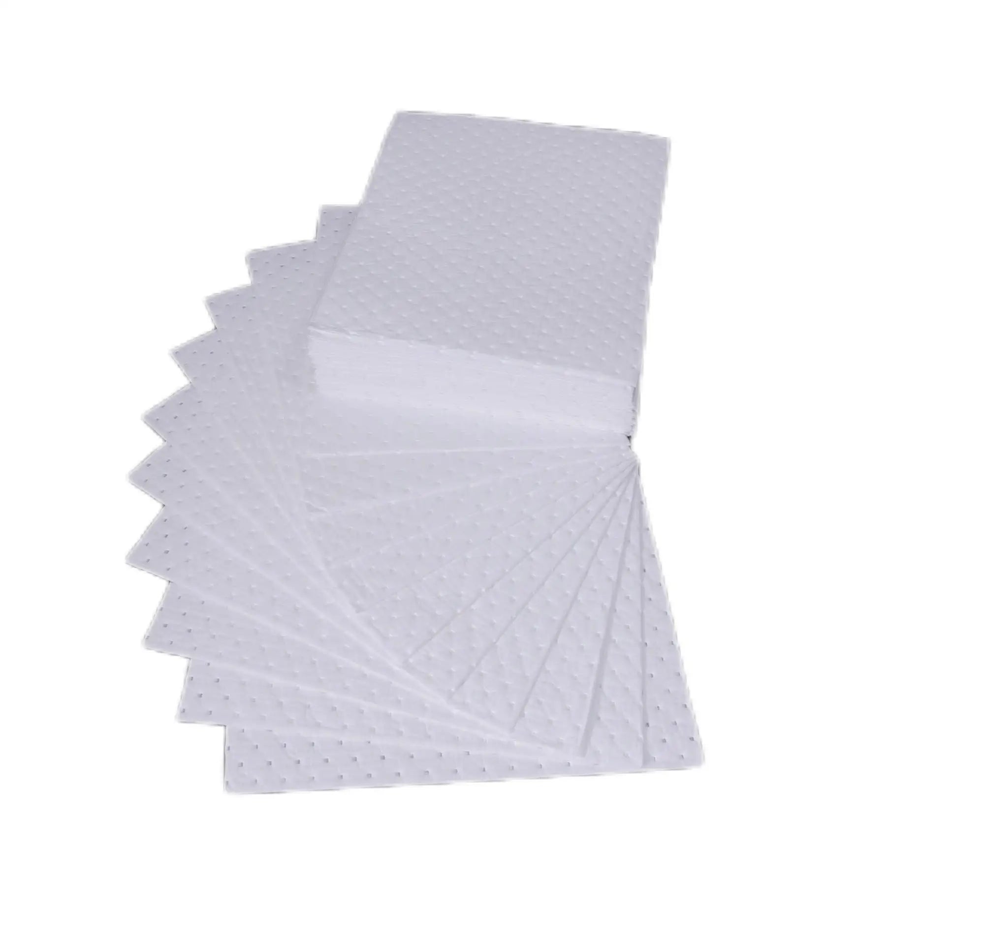 100pp Meltblown 40*50cm Industrial Spill Absorbing Sheets Oil Absorbent Pads Kit Environmental Controls Spill Absorbent New