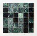 Full Body Dolomite Mosaic Tile for Kitchen Bathroom Swimming Pool Wall Floor Rectangle Green Modern Hotel Apartment 5MM Thick