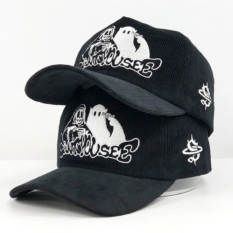 Custom logo Embroidery Print Golf Visor Cap Fitted Golf Caps for Men Gorras Planas Beisboleras Ajustable