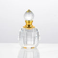 Classic Arabian Man Perfume Bottle Round Crystal Perfume Packaging Bottle 6ml Glass Oud Oil Bottles With Glass Stick