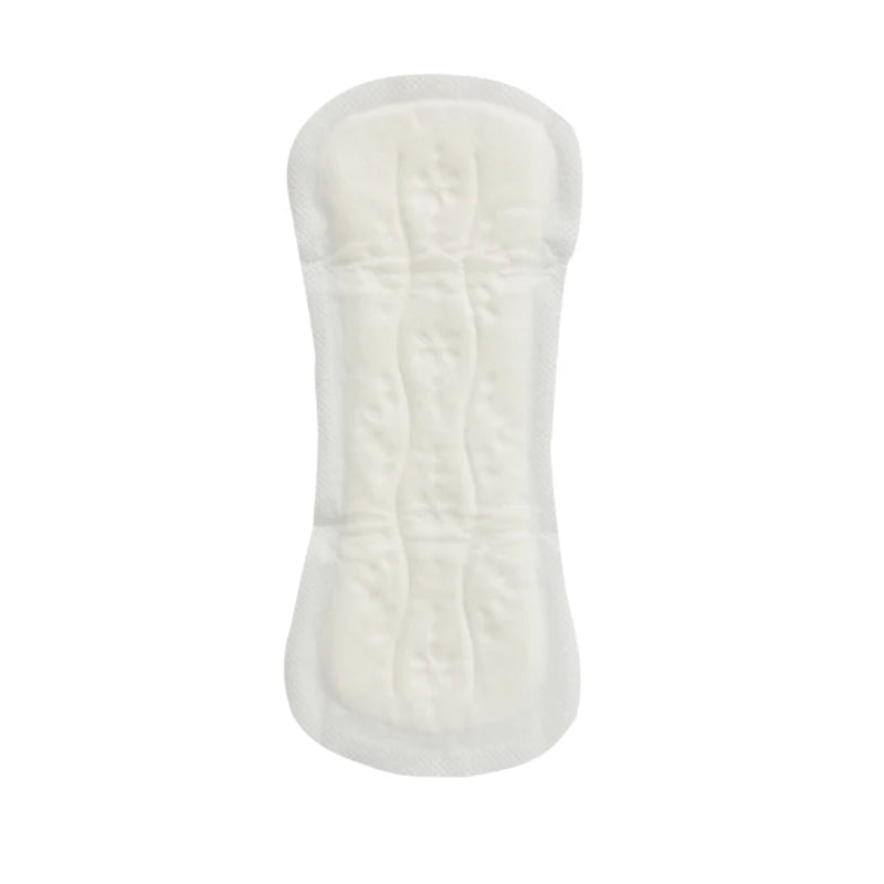 155mm Long Wingless Cotton Breathable Customised Sanitary Feminine Pads for Everyday Use