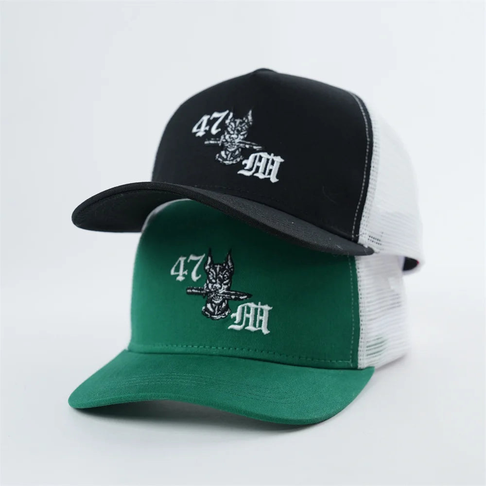 Wholesales Custom  5 Panel Cap a Frame Baseball Hat High Quality Trucker Hat 5 Panel Cap Custom With Embroidery Logo and Labels
