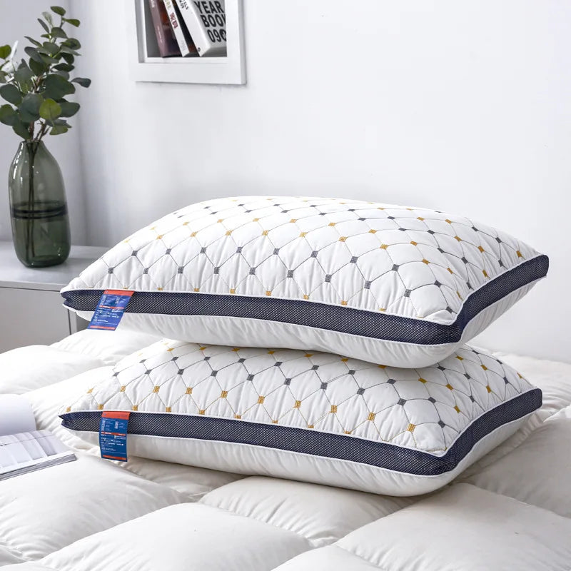Soft Pillow Wholesale 48x74cm House Hotel Sleeping Pillow Core Hotel Lace Pillow Core Relieve Shoulder Pain Hot Sale Beddeing