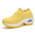 Comfortable Air Cushion Slip-On Sneakers Running Shoes for Women