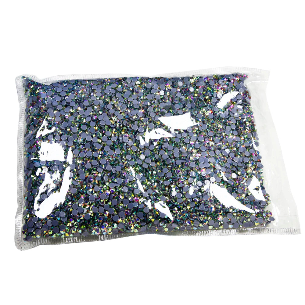 Big Bag 100 Gross SS 1620 Crystal AB Rhinestones Hotfix Glass Strass for Garment Shoes Bags Dress MegaBDM