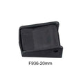 WL Black 1 Inch 25mm Cam Over Buckle Plastic Cam Buckle Stopper for Strap Bag Webbing