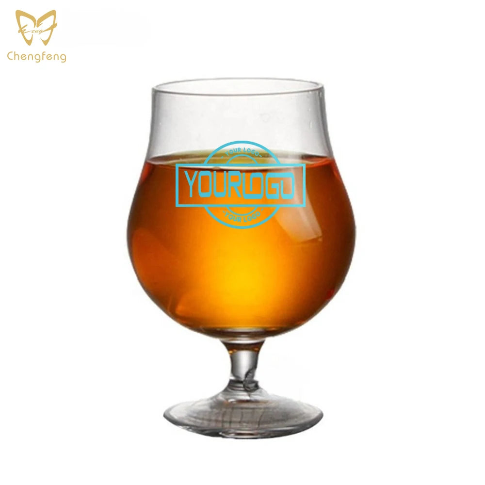 Craft Beer Glass IPA Brewery Special Belgian Beer Glasses 165ml Tulip Clear Glass Beer Stein