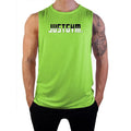 New Brand JUST GYM Tank Tops Mens Mesh Gym Clothing Fitness Sleeveless Tees Quick Dry Basketball Jerseys Running Sports Vest