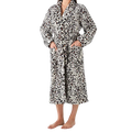 Soft Fleece Bathrobe Microfiber Fleece Bathrobe Custom Coral Fleece 100% Polyester Bathrobe Spa Robe