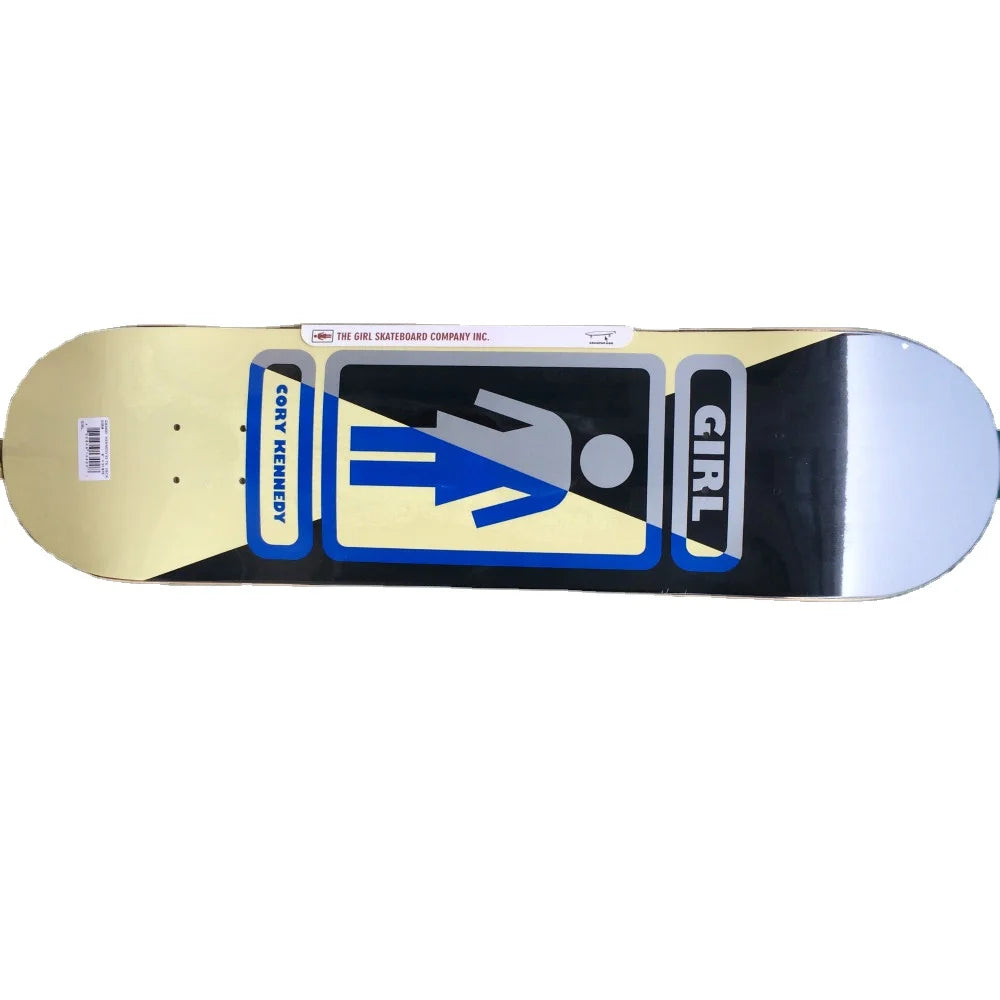 Skateboard Decks Girl Flip Skate Board  Skating 7 Layers of Canadian Maple Wood High-grade Dyed Skateboard  7.75-8.5