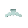 Versatile 10cm Size Korean Style Hair Grip Five Shark Clip Hair Claw Elegant Matte Plastic for Girl Daily Use Hair Decoration