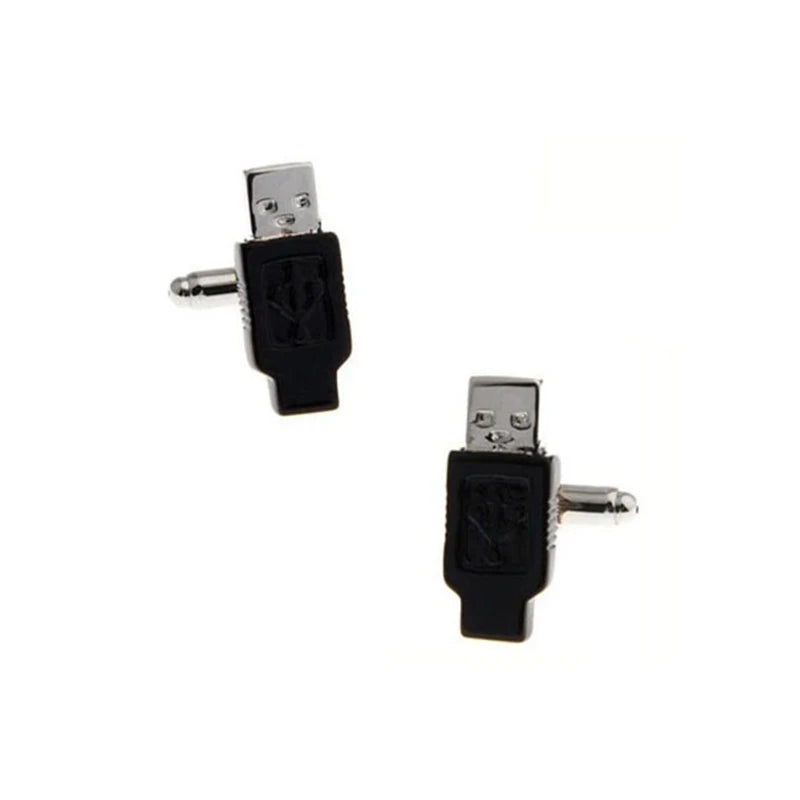 The New USB Cufflink Cuff Nail Adorns the Cuff of Clothes Cuff