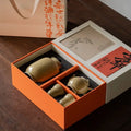 Ding Ware Huang Fanghua Ruyi Porcelain Kung Fu Tea Set Retro Teapot With Two Cups Set Business Gifts