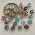 Simple Hollow Square Hair Clips 5CM Design Hair Claws Women Accesorios Para El Cabello