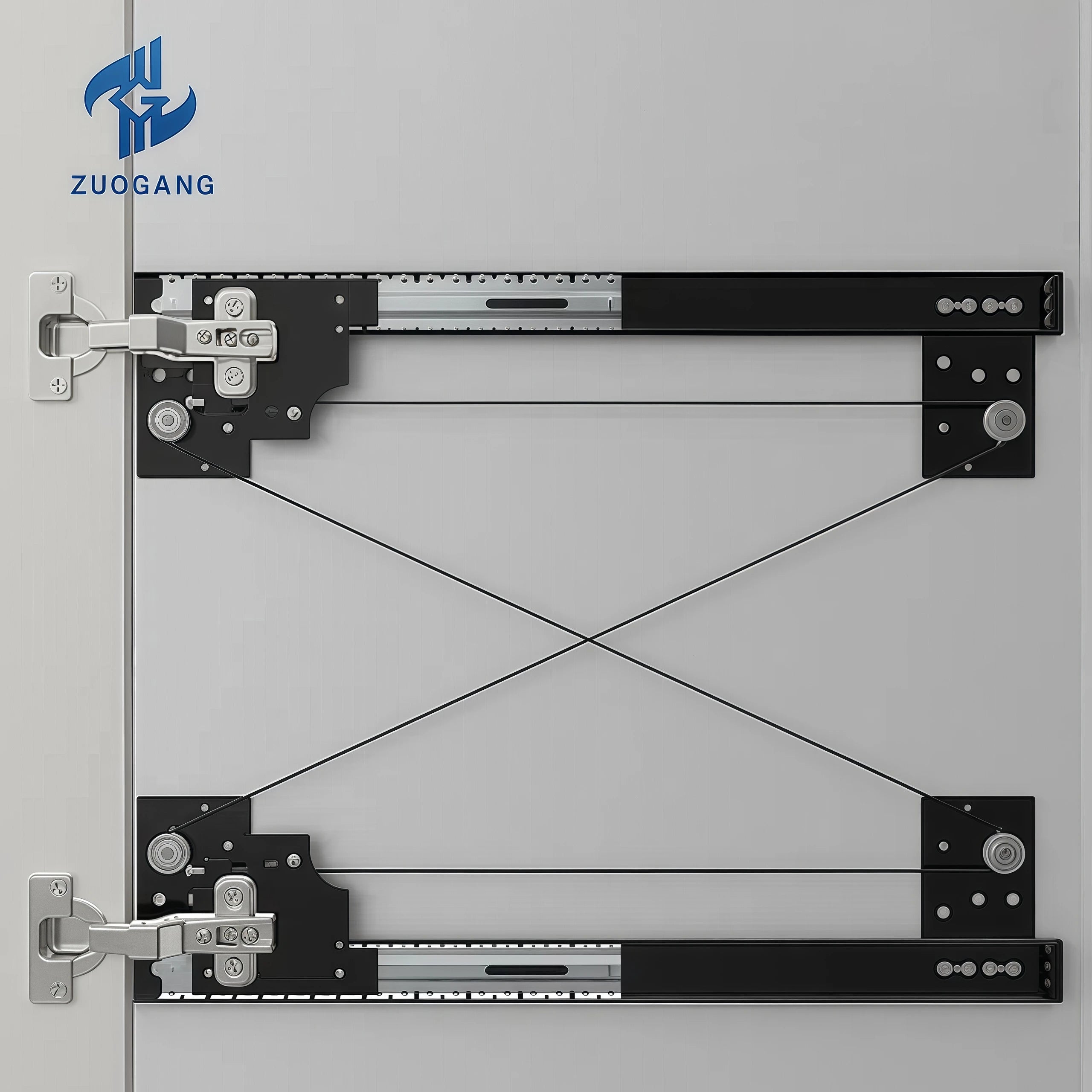 Pivot Door Slide Hardware Inset Application Self Closing 12-28 " Slide (Kit) Black 20" EZ Pocket Door Slide