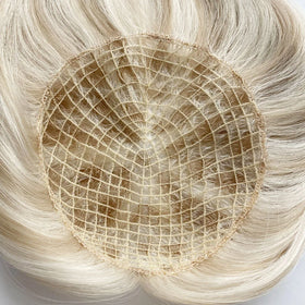 Female Fish Net Hair Topperprice Breathable Toupee for Women Lace Fish Net Hair Piece