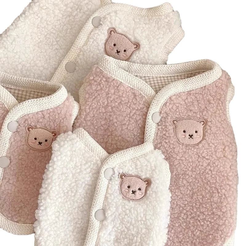 InStyle Modern Classic Luxury Pet Clothing for XS-XXL Dogs Cats Winter Wool Polyester Puppy Clothes with Animal Pattern Cosplay