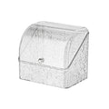 Clear Makeup Organizer Cosmetic Storage Case with Lid Cosmetic Storage Drawers Skincare Organizer for Vanity Dresser