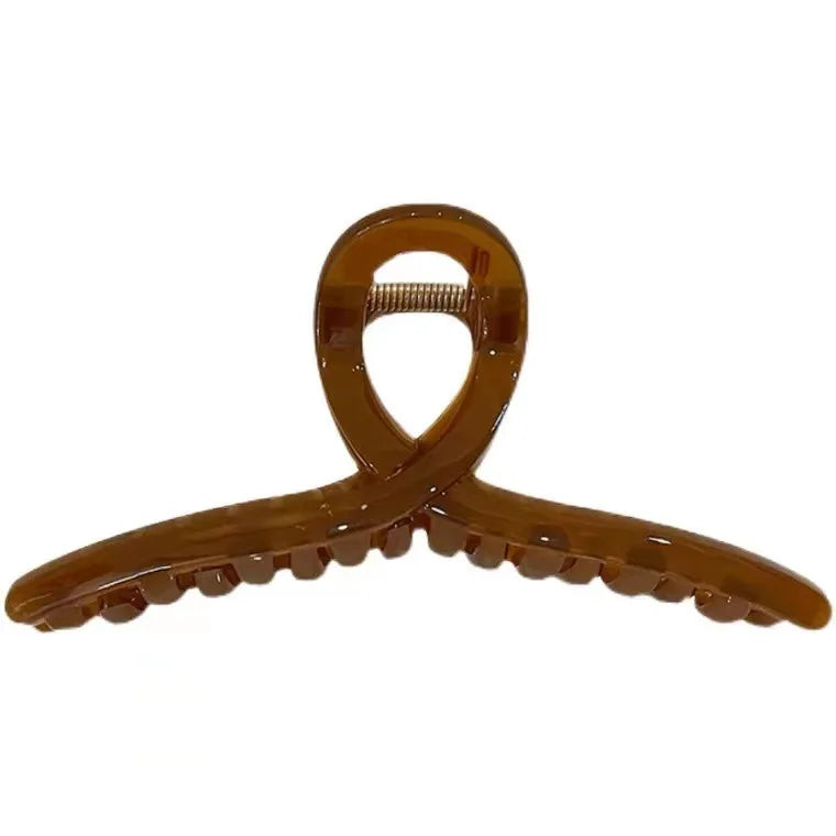 MIO INS 12.5-13cm Large Claw Clips  New Fashion Hot Selling  Jumbo Hair Accessories Ladies Women Hair Clips Jelly Color for Gril
