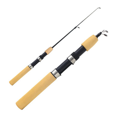 0.6m 0.8m 1m Baitcasting Carbon Mini Winter Ice Fishing Shrimp Rod With Reel
