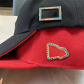 Custom Wholesale Hot Sale Border Hat Pins Frame Pins Rhinestone Hat Club Pins
