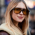Customizable Classic Black Clear Polarizer Sunglasses Driving New Woman Men Brand Design Sun Glasses Sunglasses