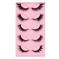 Cat Eye Lashes 3D Faux Mink Lashes Foxy New Lashes Winged Cat Eye Eyelashes Strip False Eyelashes Full Thick Eyelash