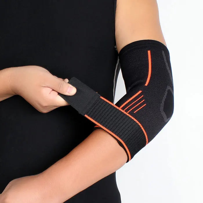 Soft Compress Elbow Pads for MTB & Hockey Protective Guard for Sports Athletes