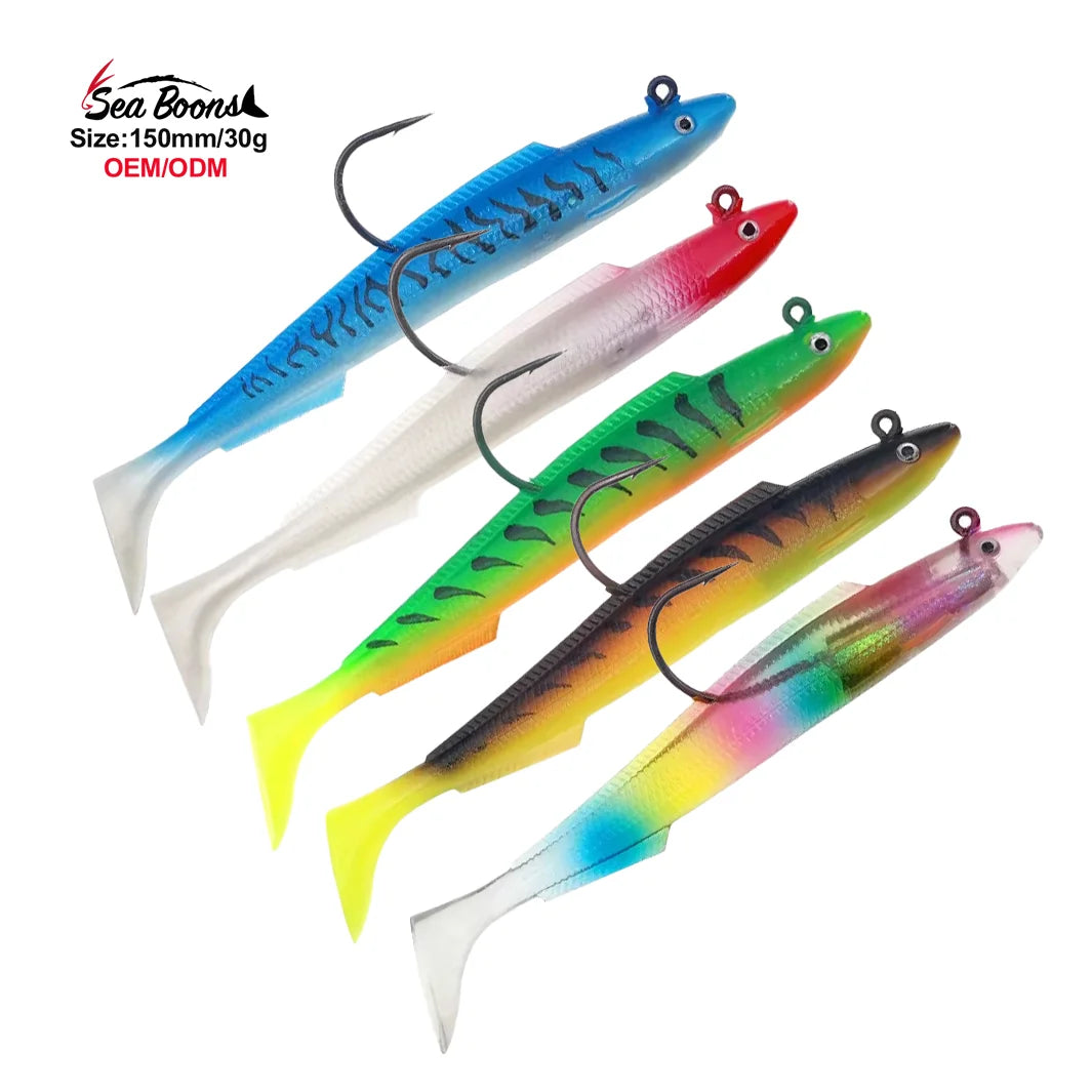 Cheap Price Manufacturers Plastic Molds Bags Soft Lure for Sale Fishing Lures