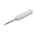 Factory Supply ROHS Phillips Screwdriver with White Plastic Handle Mini 2.0 3.0mm Chrome Finish OEM Customizable MOQ 100pcs