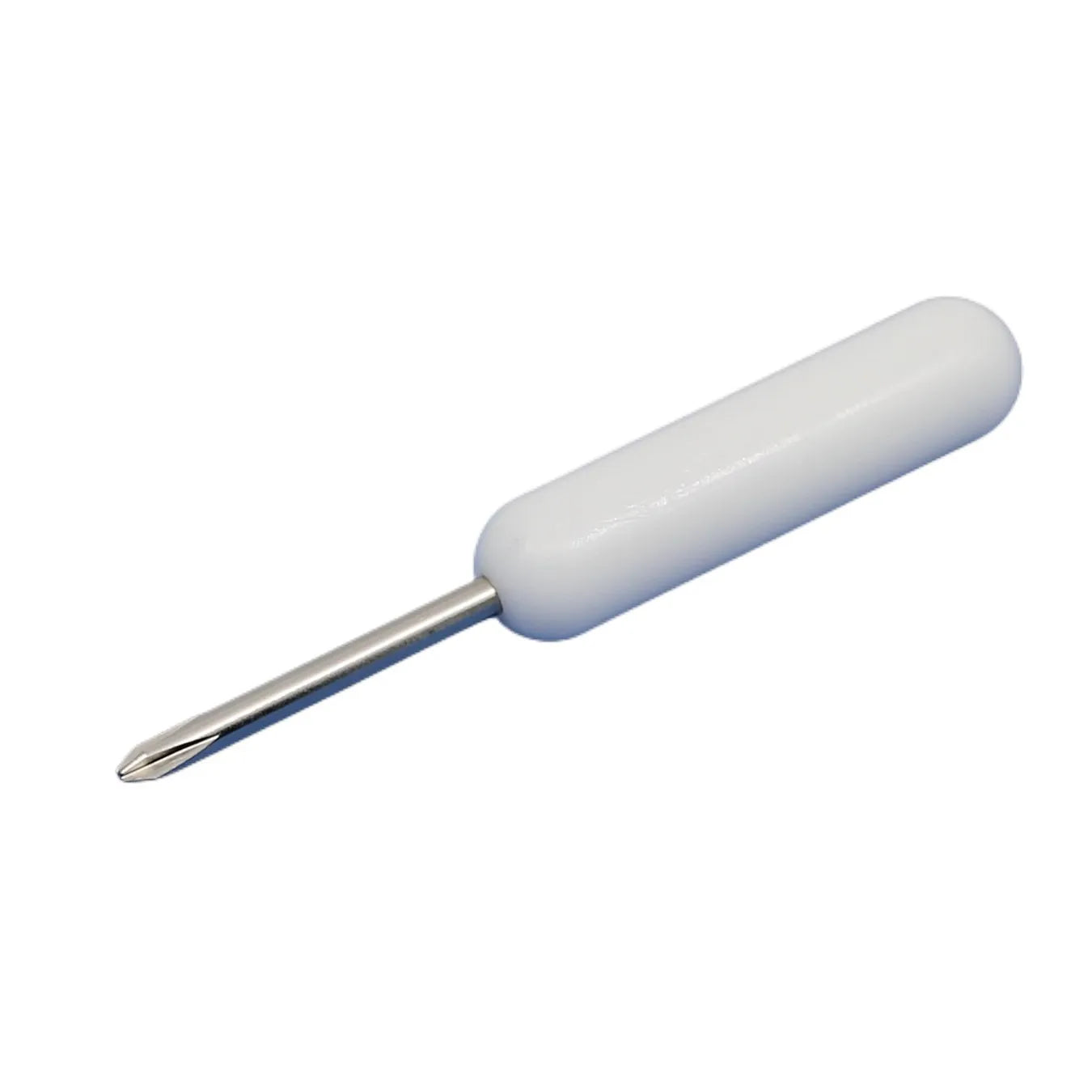 Factory Supply ROHS Phillips Screwdriver with White Plastic Handle Mini 2.0 3.0mm Chrome Finish OEM Customizable MOQ 100pcs