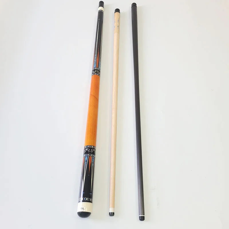 Xmlivet Professional 142cm 12mm Tip Size Carom Cues Pool Cue Maple Wood With Carbon Shaft Radial Pin Decal Design Billiard Cues