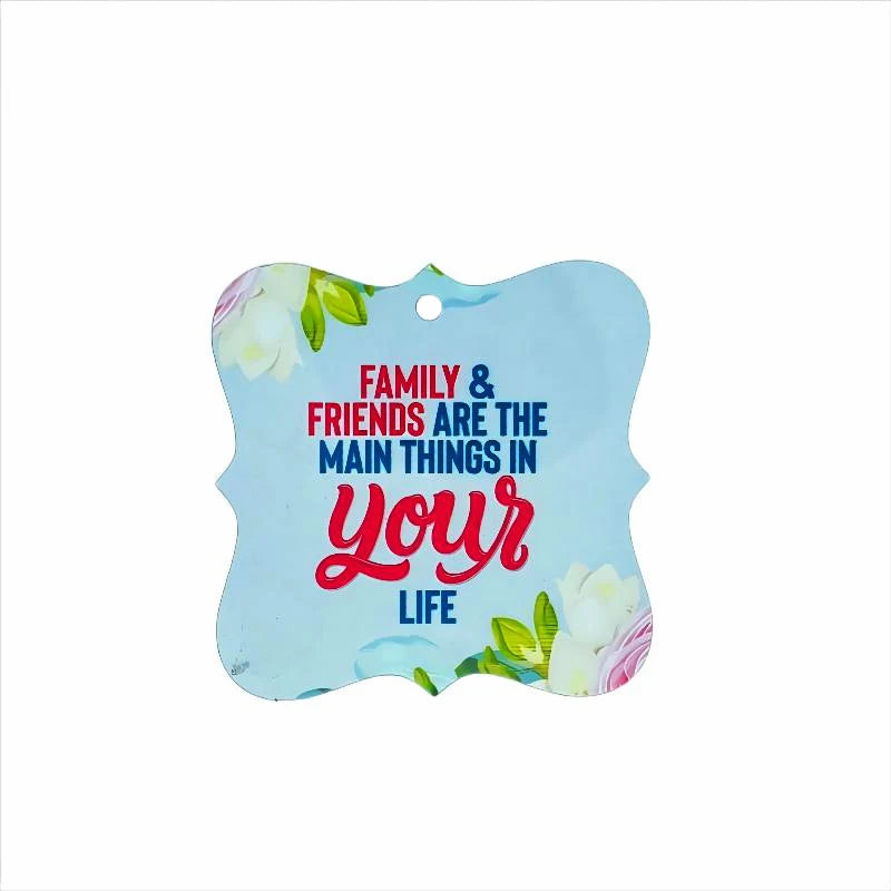 Qualisub 1mm Thickness Ornament Aluminum Metal Sublimation Benelux Ornaments Blank for Christmas in Double Sides Printing