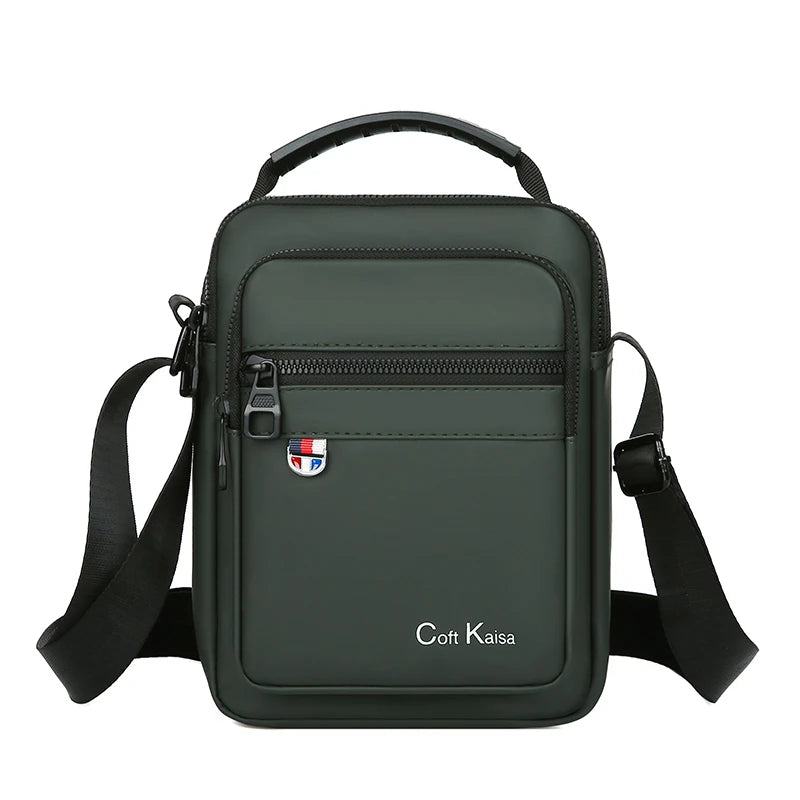 Casual Handbag New Small square Bag Casual Simple Oxford Cloth Bag Business Men's One-shoulder Messenger Bag