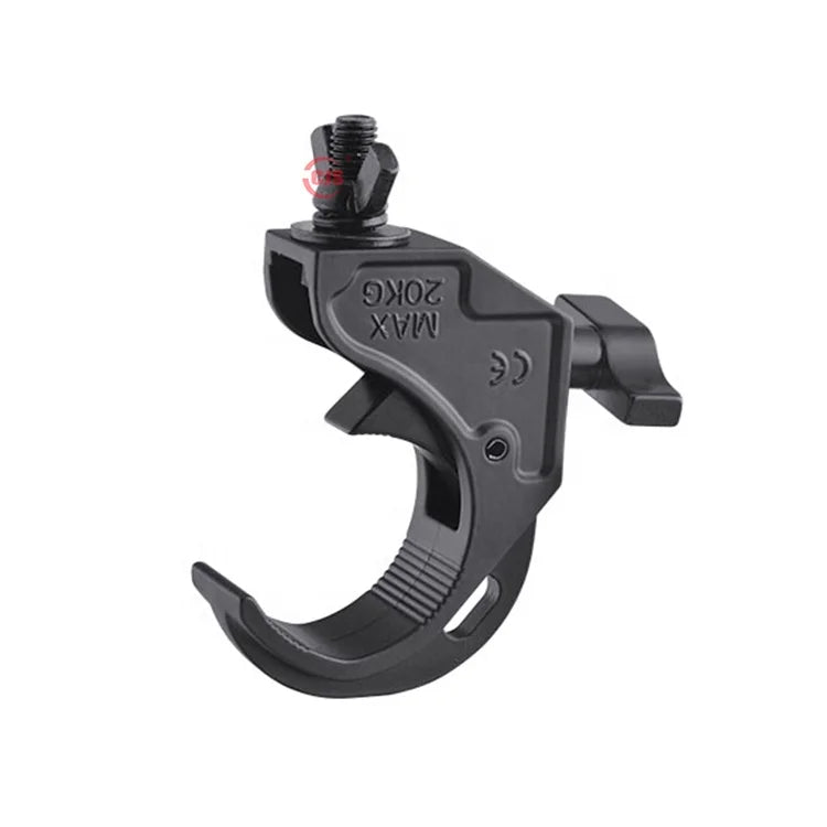 Aluminum Die Casting Clip Hanging 116 lb Fixing With M10 Bolt Stage Truss Lamp Clamp