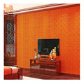Wholesale Beautiful Home Designer Interior Decorative Wallpaper Red and Gold Chinese Style Non-Woven Wall Paper