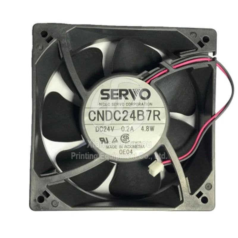 120x120x38mm24v 0.2A 4.8W CNDC24B7R Komori Printing Machine CNDC24B7R Collection Table Cooling Fan