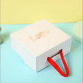 Custom Colorful Reusable Embossed Recyclable Rigid Large Magnetic Gift Box with Lid for Clothes and Shoes Luxury Packaging