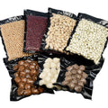 Custom Printed Recyclable PE+PA Black Vacuum Seal Storage Bags Recyclable Plastic Food Packaging Pouches Vacuum Plastic Bags