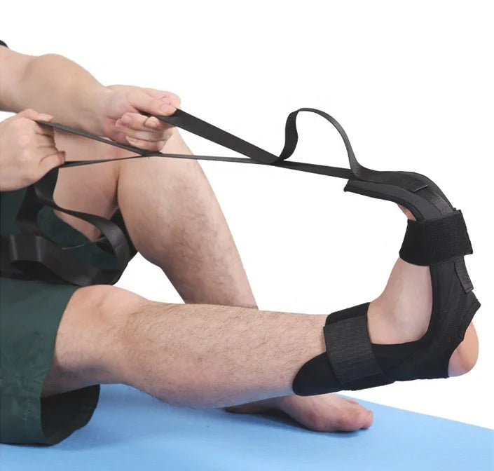 Leg Stretcher Strap Exercises for Plantar Fasciitis Foot Ankle Achilles Stretch for Yoga Stretching Ligament Strap Training Belt
