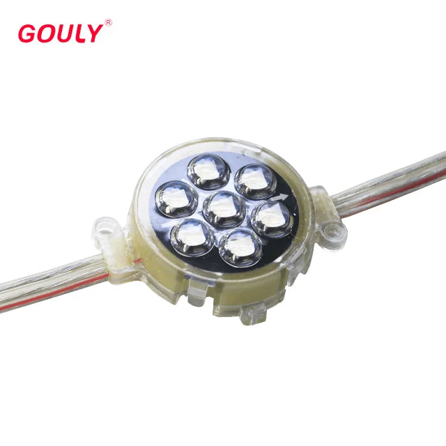 2811 Ucs 2903 Chip Rgb Pixel Light 5050 5054 Rgbic 50mm Wholesale Pixel Waterproof Gemstone Led Point Lights