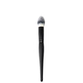 Flame Shaped Blush Brush Makeup Wooden Handle Custom Black Makeup Tool Cosmetic Brush Private Label