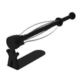 OEM Stainless Steel Under Cabinet Kitchen Paper Roll Holder Black Bathroom Tissue Rack with Adhesive or Screw Towel Black