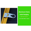 X0909 TS-K328 Aluminum Alloy Hook Frame Back Panel Hook Silver 15*38mm Picture Frame Hanging Bracket Mirror Hook