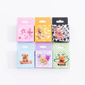 45 Pieces Per Pack 6 Types for Selection Box-Packed Stickers Bear Paradise Series Cartoon Bear Bear Material Sealing Stickers