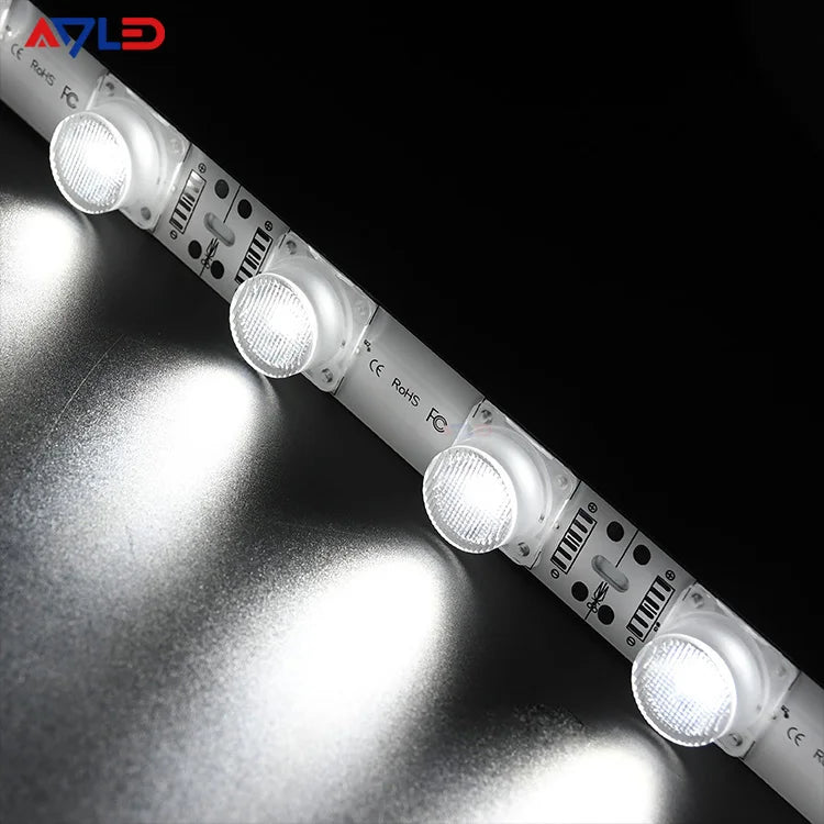 Double Face Led Light Box Module Edge Lit Led Hard Strip SMD3030 28.8W 2160lm Side Light bar