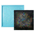 DM664 Holographic Wall Tile Decorative Silicone Mold Epoxy Resin Fruit Tray Mold for Kitchen Bedroom Bathroom