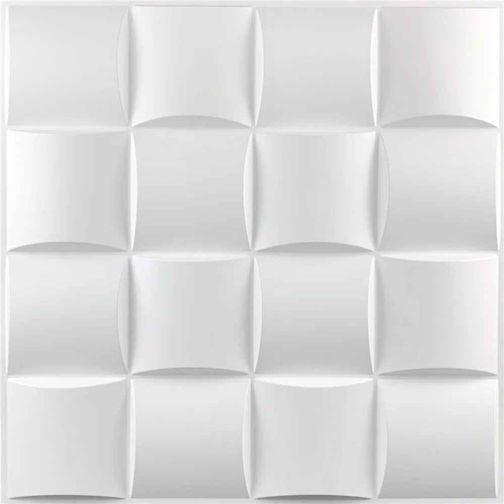 Irini Modern Decorative 3D PVC Waterproof Fireproof Wall Panels for Home Office Available in US Warehouse 3-Day Shipping